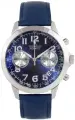 Наручные часы Полет-Хронос, синий/серебристый