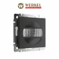 Встраиваемый датчик движения Werkel W1155108, 500 Вт, двухпроводный, черный IP20