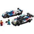 Конструктор LEGO Speed Champions 76922 Гоночные автомобили BMW M4 GT3 и BMW M Hybrid V8, 676 дет.