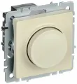 Светорегулятор СП BRITE пов-наж. 600Вт СС10-1-0-БрКр беж. IEK BR-D20-0600-K10