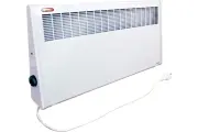 Электроконвектор УМТ эвуб 1,0 кВт, настенный, ТЭН, механическое управление, белый