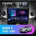 Магнитола TEYES TOYOTA RAV 4 2005-2013 г. CC3 2K 6/128ГБ голосовое управление В подарок!
