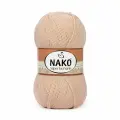 Пряжа Super Inci Narin, Nako, пудра - 10350, 25% шерсть, 75% акрил, 5 мотков, 100 г, 540 м.