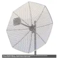 Vika-1.1-800/2700F MIMO V2 - Штампованная разборная параболическая широкополосная антенна LTE800/LTE900/LTE1800/UMTS2100/LTE2100/LTE2300/LTE2600