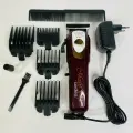 Профессиональная машинка для стрижки, нержавеющая сталь, автономная и от сети
