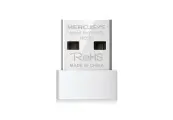 Сетевой WI-FI адаптер Mercusys MW150US, USB 2.0, 150 Мбит/с, белый