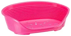 Лежак пластиковый для собак FERPLAST SIESTA DELUXE 6, 70,5 х 52 х 23,5 см (светло-сиреневый)