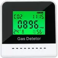 Измерительный прибор CO2, детектор углекислого газа 400-5000 частей на миллион, детектор CO2, ЖК-дисплей, монитор качества воздуха