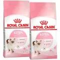 Корм сухой Royal Canin Kitten для котят период второй фазы роста сбалансированный, 1,2 кг х 2 шт