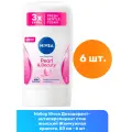 Nivea Дезодорант-антиперспирант стик женский Жемчужная красота, 50 мл - 6 шт