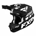 Шлем снегоходный FXR Blade Race Div, Black/White, M