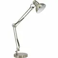 Настольная лампа, светильник МТ2007 никель, офисный, металл, Е27, 60Вт, IP20