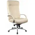 Кресло руководителя Everprof Orion AL M Кожаное Бежевый