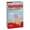 Подгузники Huggies Ultra Comfort для мальчиков 4 (8-14 кг), 80 шт.