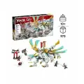 Конструктор NINJAGO Ниндзяго 71786 Ледяной Дракон Зейна, 973 детали, для детей, 5 мини-фигурок в наборе