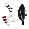 Набор для велосипеда 3 в 1: ремонтный набор, велосипедный ключ, сумка 9867417