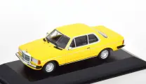 Модель коллекционная MAXICHAMPS Mercedes W123 coupe 1976 yellow