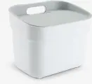 Мусорное ведро Jysk Ready to Collect, 5 л, белое, пластик, с крышкой