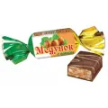 Конфеты шоколадные славянка Медунок с орехом и мягкой карамелью, 1000 г, пакет, 20538