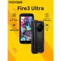 Смартфон DOOGEE Fire 3 Ultra 24/256 ГБ,5,5, 8350 мАч ,20 МП камера ночного видения, Android 15, NFC, Оранжевый