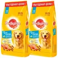 PEDIGREE для взрослых собак всех пород с говядиной 13 + 13 кг