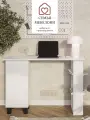 Письменный стол компьютерный для школьников с полками и ящиком