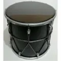 BK-10Blmv Барабан кавказский 10 с веревкой 25х25.4см, цвет - чёрный матовый, Мастерская Бехтеревых