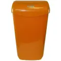 Мусорное ведро для кухни ванной комнаты туалета подвесное оранжевое LIME, 23 литра
