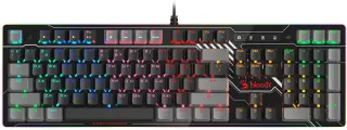 Клавиатура A4Tech Bloody B808N механическая черный/серый USB for gamer LED