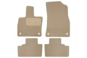 Коврики в салон Klever Premium GEELY Atlas Pro (FX11) 2023-, 4шт (текстиль, бежевые) / Джили / Джили Атлас