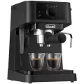 Рожковая кофеварка DeLonghi EC230. BK Stilosa цвет черный мощность 1100Вт