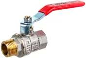 Кран шаровый 1 1/4для воды Valtec, латунный внутренней и наружной резьбой для систем отопления и водоснабжения BASE VT.215