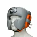 Шлем боксерский LEADERS MEX FANCY GR/OR