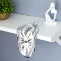 Часы настольные «Стекающие. Стиль Сальвадора Дали», плавный ход, 17.5×11.5×14.5 см