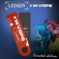 Аппаратный криптокошелек Ledger Nano X WVRPS by WarpSound - холодный кошелек для криптовалют ограниченной серии, красный