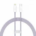 Кабель Baseus Explorer, CATS010205, для устройств Apple, 1м, 20Вт, пурпурный