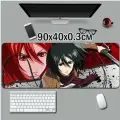 Коврик для мыши в стиле Аниме Атака Титанов Микаса 90x40x0.3см, №064