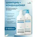 LADOR Набор для волос Кондиционер и шампунь 900 + 900 ml Восстанавливающий шампунь и кондиционер для поврежденных, жирных волос, слабокислотный корейский REAL INTENSIVE ACID