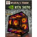 Мощный игровой ПК Ryzen 5 7500F RTX 5070 (12gb) ddr5 32gb 1tb ssd m2 Bunker