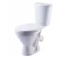 Унитаз-компакт Rosa Элегант, косой выпуск, 1-режим, сиденье полипропилен, Киров 433049