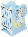 Подставка-держатель для книг учебников журналов раздвижная фигурная Brauberg Kids Unicorn, металлическая, 238069