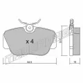 Комплект тормозных колодок Trusting 0430 для Mercedes 190 (W201) W201