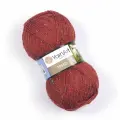 Пряжа Tweed, YarnArt, красный - 231, 30% шерсть, 60% акрил, 10% вискоза, 5 мотков, 100 г, 300 м.