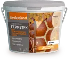 Герметик для дерева теплый шов Professional, цвет Сосна 15кг