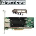 X540-T2 10GbE подлинный конвертированный сетевой адаптер с двумя портами K7H46/3DFV8