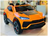 Электромобиль детский Lamborghini Urus SMT-666 оранжевый полноприводный 4WD
