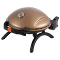 Гриль O-GRILL 900MT Bicolor, газовый, чугунная решетка, настольный