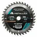 Диск пильный по дереву METALLICA Optima 170x20/16х2.4х36z