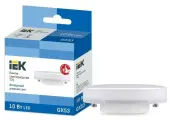 Лампа светодиодная T75 таблетка 10Вт 230В 6500К GX53 IEK LLE-T80-10-230-65-GX53 (5шт. в упак.)