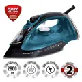 Утюг Polaris PIR 2821AK 3m, Черный/Бирюзовый